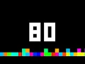 80 Seconds Timer Flowing Pixels