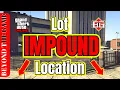 IMPOUND LOT Location in GTA 5 Online GTA Beginners Guide