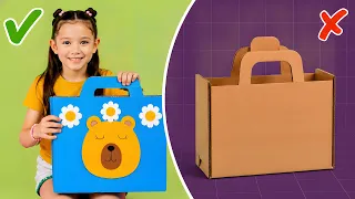 📦✨ RECYCLE, CREATE, AMAZE! Cardboard & Paper DIYs 🫵😍💖