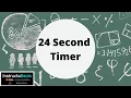 24 Second Math Shot Clock