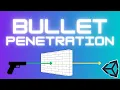 Bullet Penetration with physics objects as bullets in Unity - Tutorial