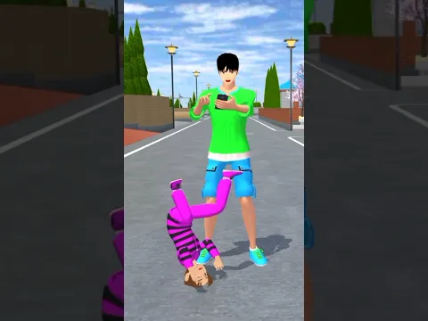 Yuta ringtone dancing 🤣#skaura #shorts #feed #feedshorts #sss #animation #sakuraschool