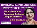 Simple Sentence Compound Sentence Complex Sentence Spoken English through Malayalam English
