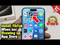 Download Lagu How to download TikTok in iphone (ANY iphone/ANY Country) Fix Missing TikTok Apps Download Lagu How to download TikTok in iphone (ANY iphone/ANY Country) Fix Missing TikTok Apps