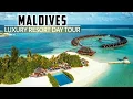 [4K] MALDIVES 5 Star Luxury Resort Day Tour! SUN SIYAM OLHUVELI | Plus Grand Water Villa Tour!