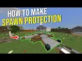 How to Make Spawn Protection in Minecraft Bedrock