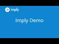A demonstration of how to use Imply for retail analytics