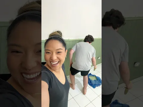 Pintando o PVC do nosso quarto | Jeru e Cheru