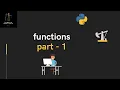 Lecture 26 - Functions