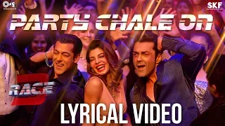 party chale on song with lyrics race 3 salman khan mika singh iulia vantur vicky hardik