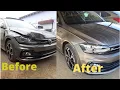 Download Lagu Repair \u0026 spray bonnet/R.f fender of vw polo tsi