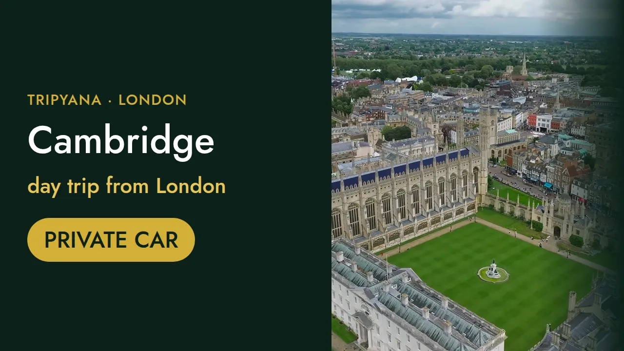 Cambridge Day Trip from London by Private Car: King's College, the Backs and Punting on the Cam
