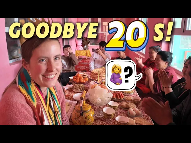 How I spent my 30th birthday in my fiancé's village! 🇨🇳🎂 我在未婚夫老家农村如何度过了生日！30岁了，催生启动！