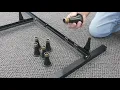 - Reinforced Bed Risers 6 Pieces