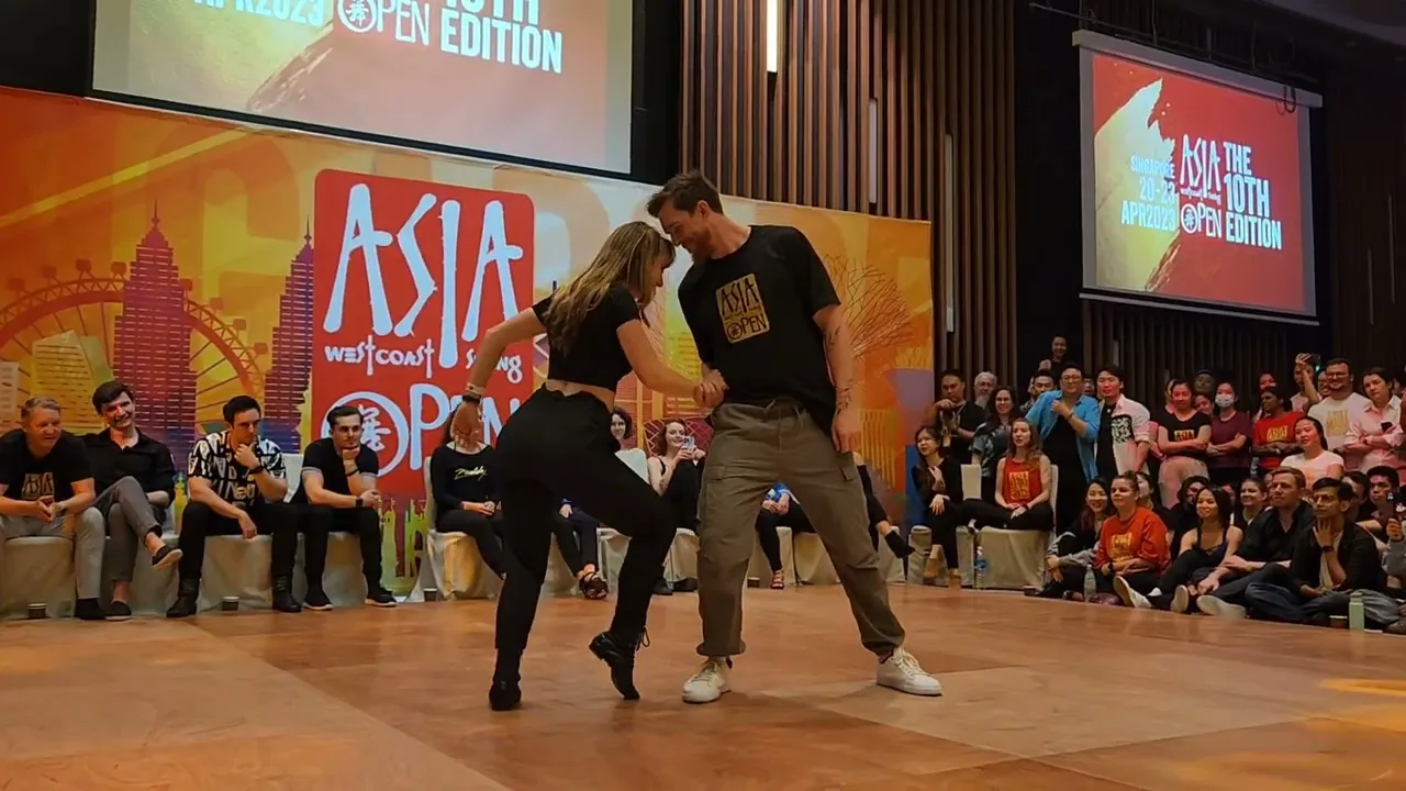 Sean McKeever & Mia Primavera - Invitational J&J Show Asia WCS Open 2023