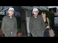 Larry David Steps Out For Dinner With Wife Ashley Underwood With A Bandage Under His Right Eye