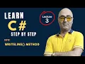 C WriteLine method - Beginner Friendly Tutorial
