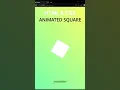 HTML CSS Animated Square
