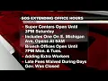 MI Secretary of State offices to extend hours after weather closures