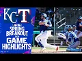 Royals vs Rangers Spring Breakout Game Highlights 26 MLB Highlights