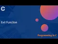 Exit function