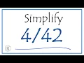 How to Simplify the Fraction