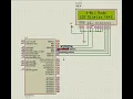 Simulation of LCD Interfacing in 4 Bit Mode with microcontroller