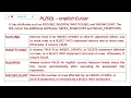 PLSQL Implicit Cursor