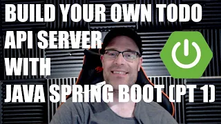Build Your Own Todo API Server with Java Spring Boot PART 1 - Setup and Get All