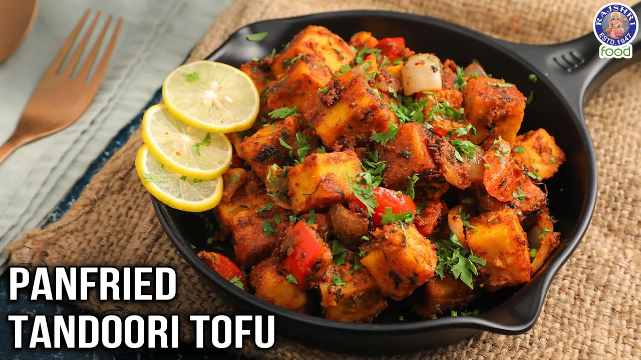 Pan Fried Tandoori Tofu Recipe   How to Make Pan Fried Tandoori Tofu Recipe   Chef Bhumika