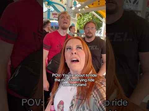 It should be called the Wheel of Terror 😭 #disneyland #californiaadventure #ferriswheel #funny