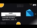 Cascade Notation Operators and in Dart