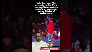 Kafu Banton estuvo presente en God City, compartiendo un momento diferente de Musica cristiana