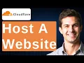 How To Host A Website On Cloudflare 2026 Guide