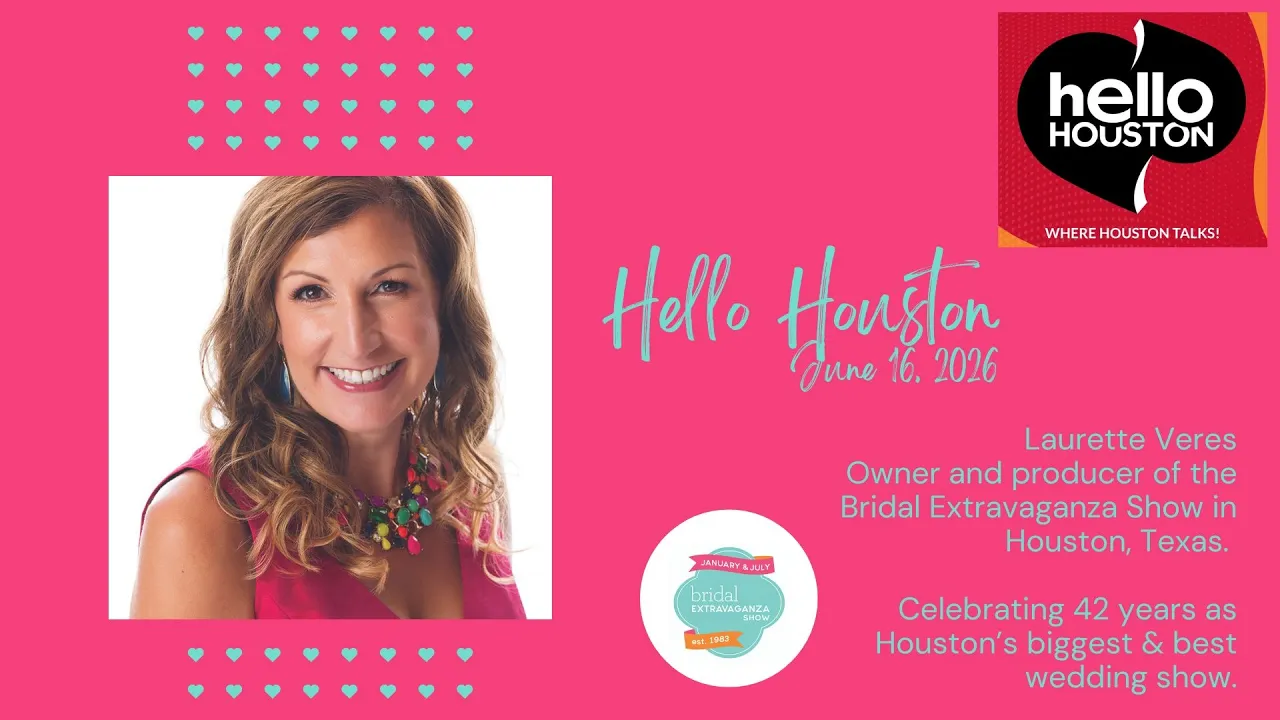 Inside Houston’s Biggest Wedding Show: 42 Years of Bridal Extravaganza | Laurette Veres Interview