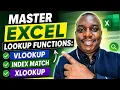 Master Excel Lookup Functions VLOOKUP INDEX MATCH XLOOKUP