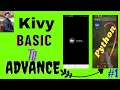 Python Kivy Full Course in Hindi Basic to Advance