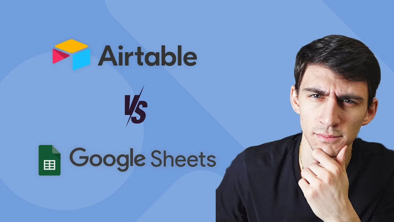 Outline Video Airtable vs Google Sheets: Which Spreadsheet-Database is Right for You?
