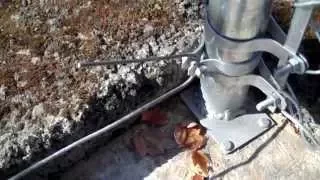 How to install tension wire on a chain link fence