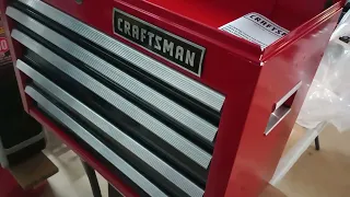 NEW craftsman tool box from Lowe s review DO NOT buy