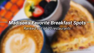 Madison s favorite breakfast spots - ranked