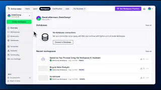 Introducing DataCamp Workspace Your AI-Powered Data Science Notebook