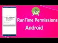 Runtime Permissions in Android Example in Hindi Urdu Step by Step