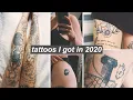 TATTOOS I GOT IN 2020 butt legs feet cover-ups