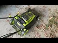 How to install the mulch plug into your Ryobi One Lawnmower