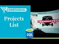 Projects List - Codesignal