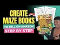 How to Create a Maze Puzzle Book for KDP in Canva Step-by-Step Tutorial