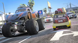Corrupt Cops Shut Down a Pursuit Challenge in GTA 5 RP