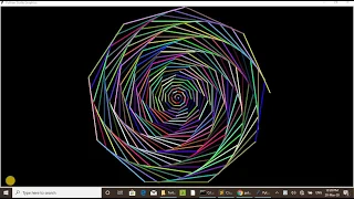 Python Turtle Graphics - Use of While loop