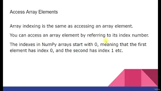 Lecture Numpy Array Indexing